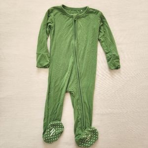 Posh Peanut green footed sleeper 9 12 months